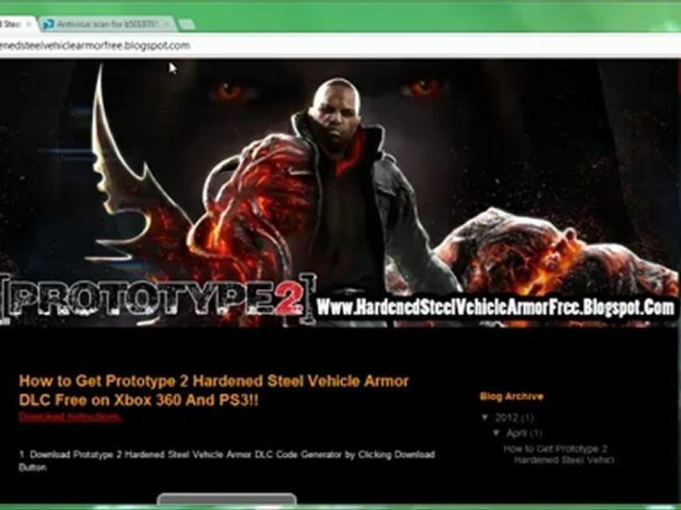 how to Install Prototype 2 Hardened Steel Vehicle Armor DLC Xbox360,PS3