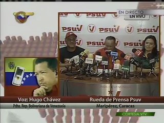 Chávez opina que caso Aponte es un "caliche"