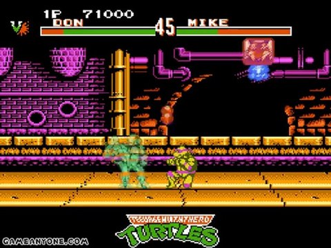 Teenage Mutant Ninja Turtles: Tournament Fighters Story playthrough (NES) (Part 1)