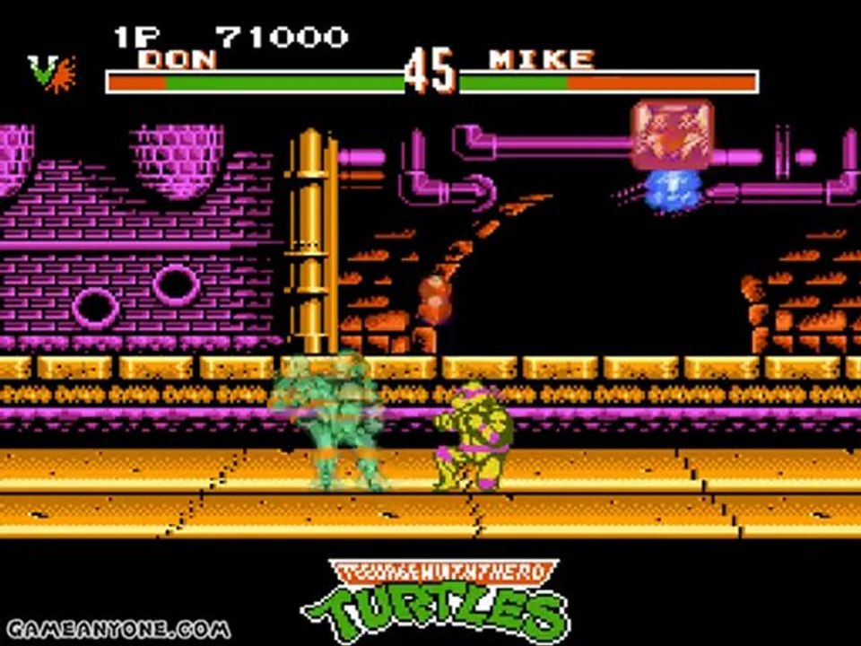 Teenage Mutant Ninja Turtles: Tournament Fighters Story playthrough (NES) (Part 1)