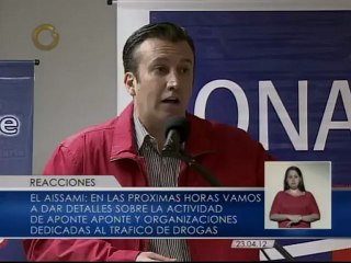 El Aissami anuncia detalles sobre las actividades de Aponte Aponte