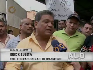 Transportistas denuncian que funcionarios de Policaracas cerraron su estacionamiento