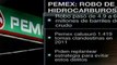 Pemex reporta aumento de robo de hidrocarburos en 2011