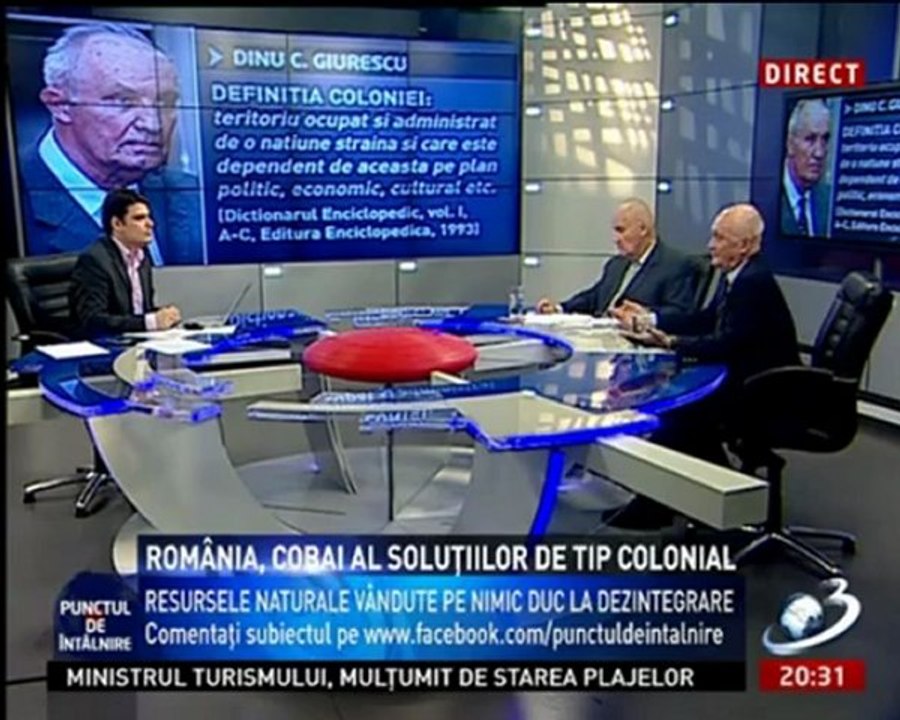 Acad Dinu C Giurescu : “Cind vinzi resursele minerale, stergi o tara de pe harta lumii”