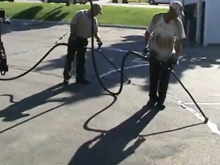 Bonneville Asphalt Utah: Crack Sealing a Parking Lot!