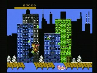 CGRundertow RAMPAGE for NES Video Game Review