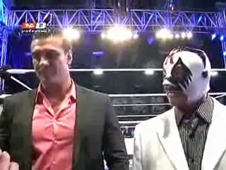 Mil Mascaras & Alberto Del Rio entrevista.