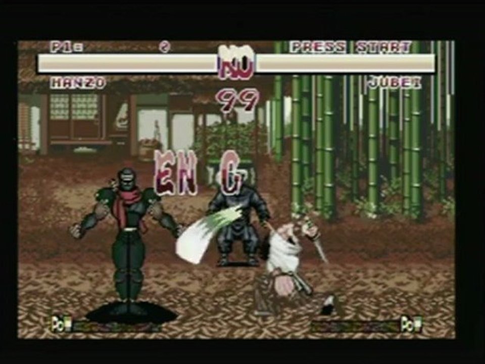 CGRundertow SAMURAI SHODOWN for Sega Genesis Video Game Review