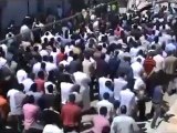 فري برس درعا خربة غزالة مظاهرة صباحية نصرة للمدن المنكوبة 23 4 2012 Daraa