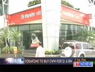 Vodafone agrees to buy CWW for $1.6 billion
