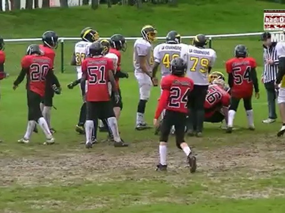 Scrimmage rassemblement minime à Caen MOLOSSES vs FLASH