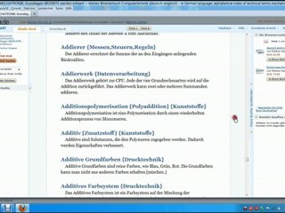 Video-Demo zu: ebooks Nachschlagewerke Lexika Mechatronik + Technische Wörterbücher deutsch-englisch (Kindle-Shop)