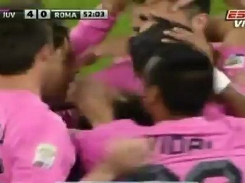 Bóng Ðá _ Juventus 4-0 AS Roma (Serie A 2011/12)