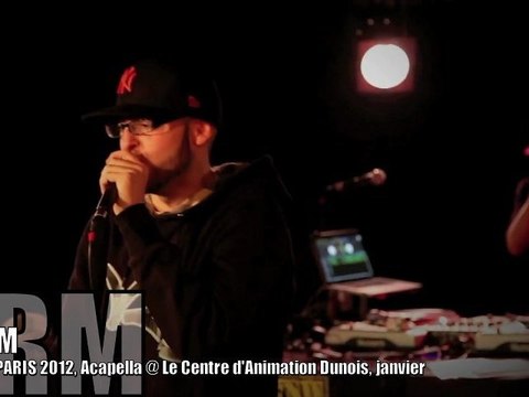 KRM, Acapella @ EOW Paris jan. 2012