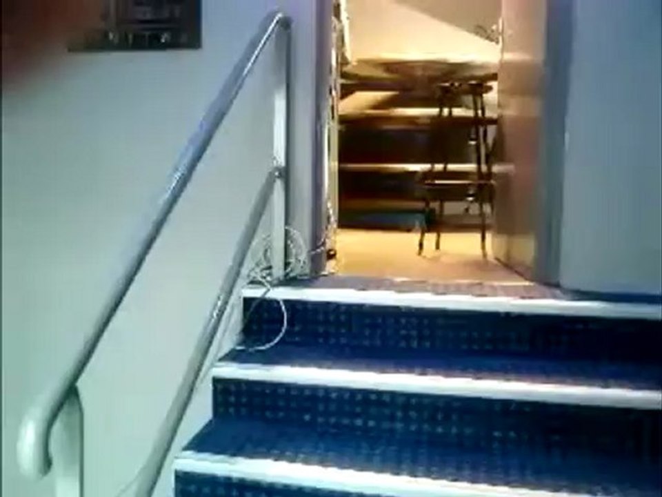 Dans la cabine