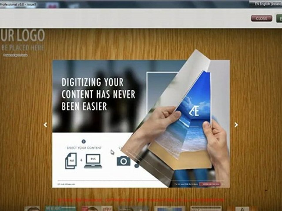 Adding audio to your digital magazine