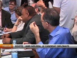 Égypte, Amr Moussa, le candidat diplomate