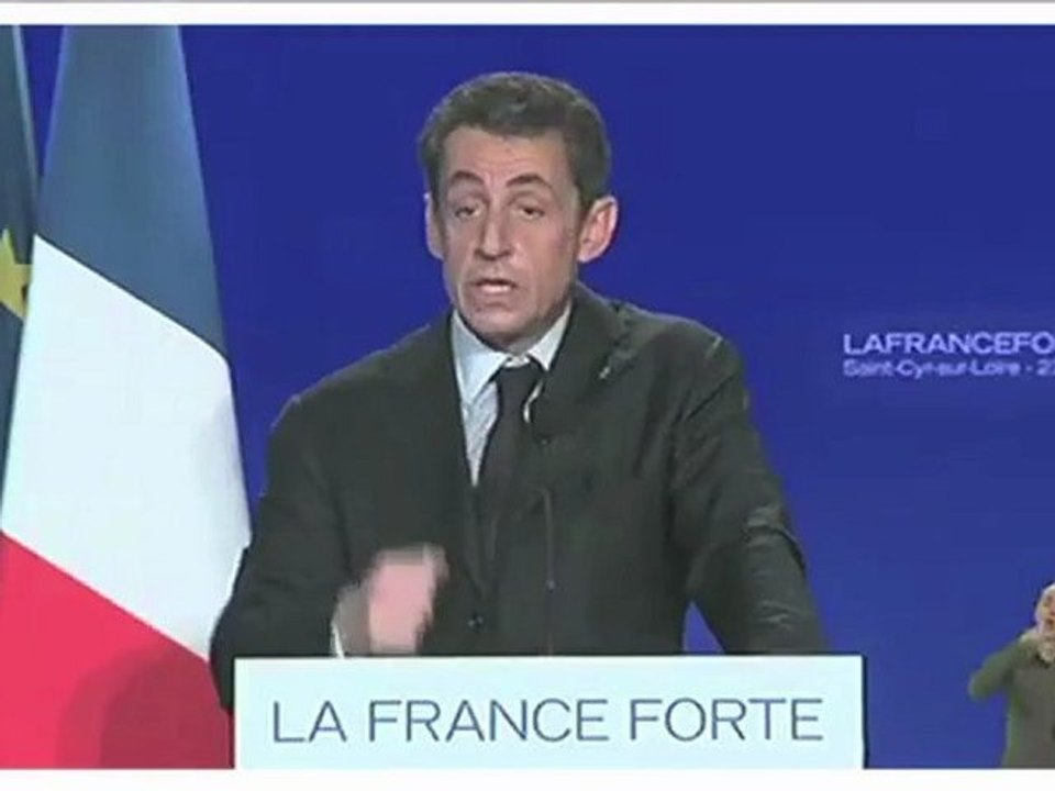 Sarkozy à Saint-Cyr : Hollande, DSK, les médias et les caresses au FN