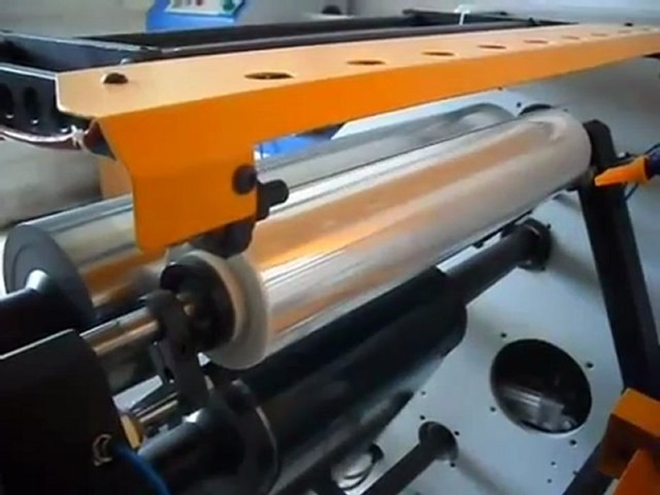 automatic stretch film rewinding machine 1150 m -min
