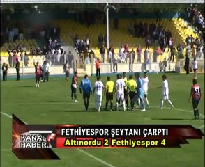 ALTINORDU : 2 - FETHİYESPOR : 4 ---KANALF