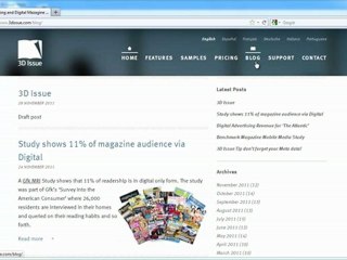 Introduction to "blog-to-magazine" software