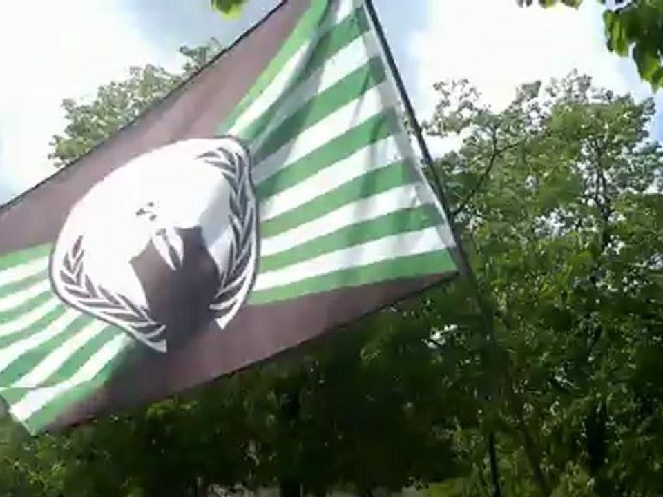 Anonymous à la Marche des Indignés - 21/04/12