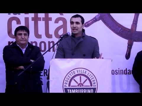 Villa Literno (CE) - Nicola Tamburrino inaugura Comitato