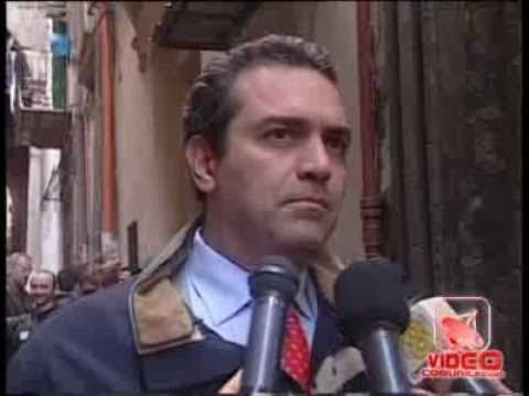 Napoli - La campagna elettorale di Morcone e De Magistris