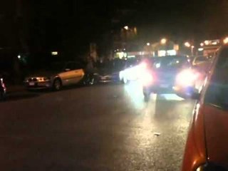 Aversa - La movida trasforma le strade in piste di F1