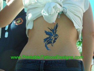 angel wings tattoo design