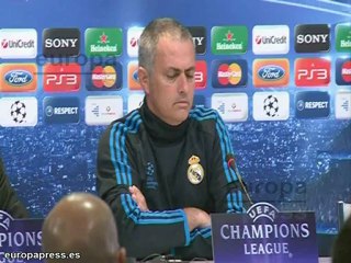 Mourinho: "Me gustaría que la suerte fuese para el Chelsea"