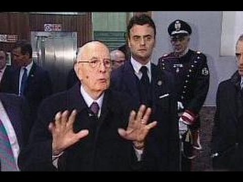Napoli - Napolitano incontra i sindacati