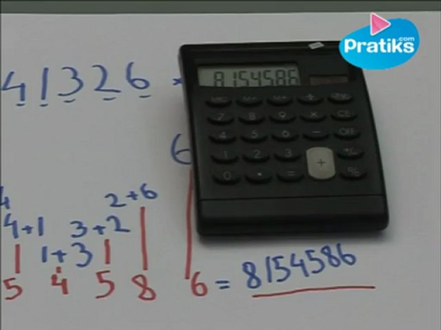 Comment multiplier un nombre par 11 sans calculatrice et sans poser  d'opération ? - Vidéo Dailymotion