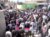 فري برس إدلب معرشورين مظاهرة حاشدة نصرة للمدن المنكوبة 24 4 2012 Idlib