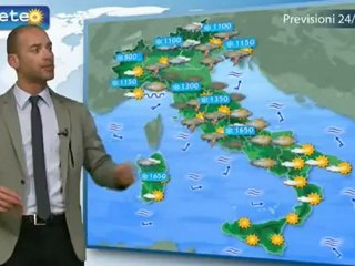 Meteo Italia 24/04/2012 - Previsioni by ilMeteo.it