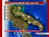 Previsioni del tempo, mercoledì 25 aprile