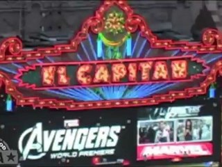 "The Avengers" red carpet Premiere in Hollywood