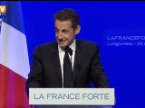 Meeting de Longjumeau : Sarkozy voit des militants partout