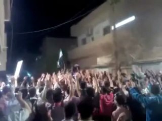 فري برس   البوكمال  مظاهرة صباحية لثوار المدينة تهتف للجيش الحر ويالله مالنا غيرك يا الله 23 4 2012 ج2 ALbokamal