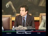 Roma - Audizione del Viceministro dell'Economia e delle Finanze, Vittorio Grilli (23.04.12)