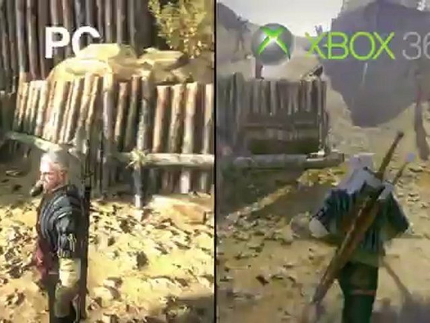 The Witcher 2: Xbox 360 vs. PC Comparison 