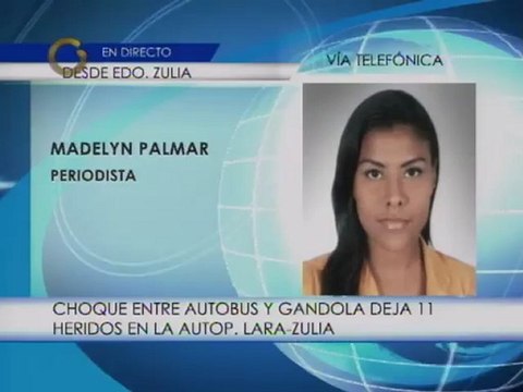 Accidente entre autobús y camión deja tres fallecidos en la Lara - Zulia