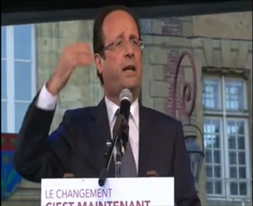 extraitsn°1 discours François Hollande à Charleville-Mézières 21 avril 2012
