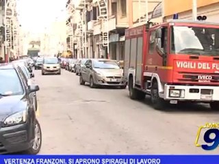 Vertenza Franzoni, si aprono spiragli di lavoro