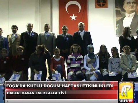 Foça’da Kutlu Doğum Etkinliğine Yoğun Katılım