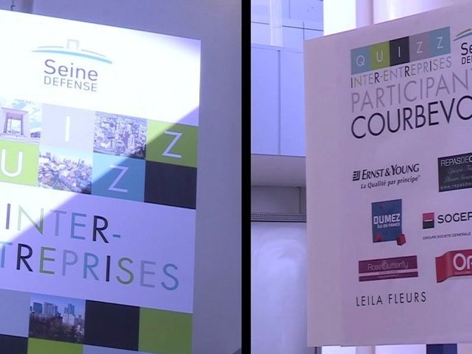 Quizz Inter-entreprises Puteaux / Courbevoie