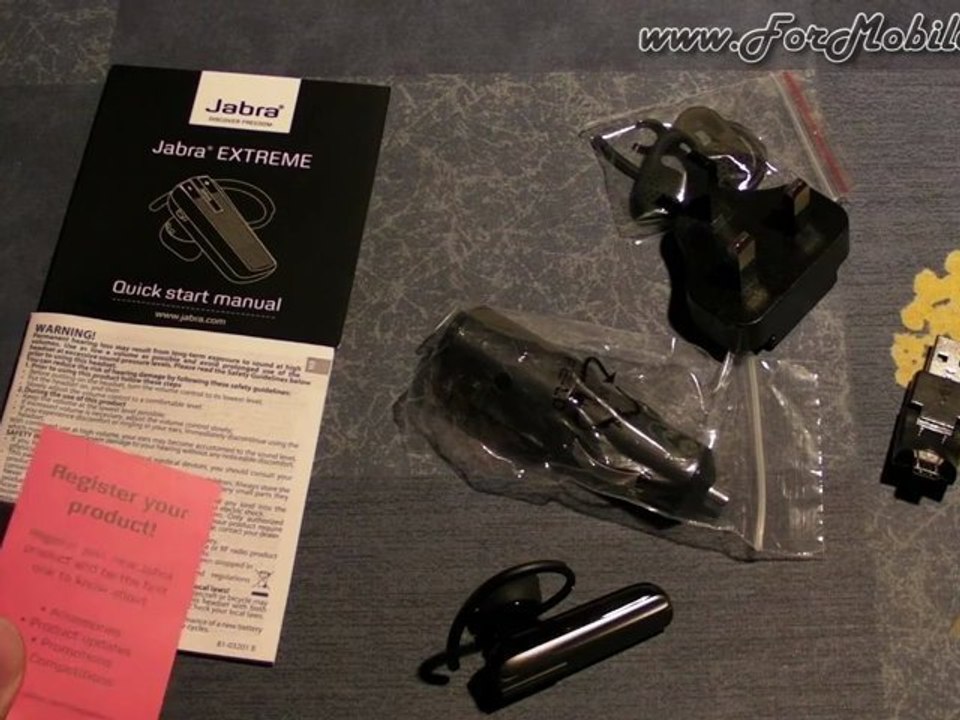 Unboxing di Jabra Extreme - esclusiva italiana !