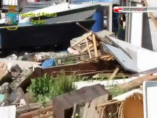 TG 23.04.12 Immobili abusivi alla foce del fiume Galeso, sequestrati