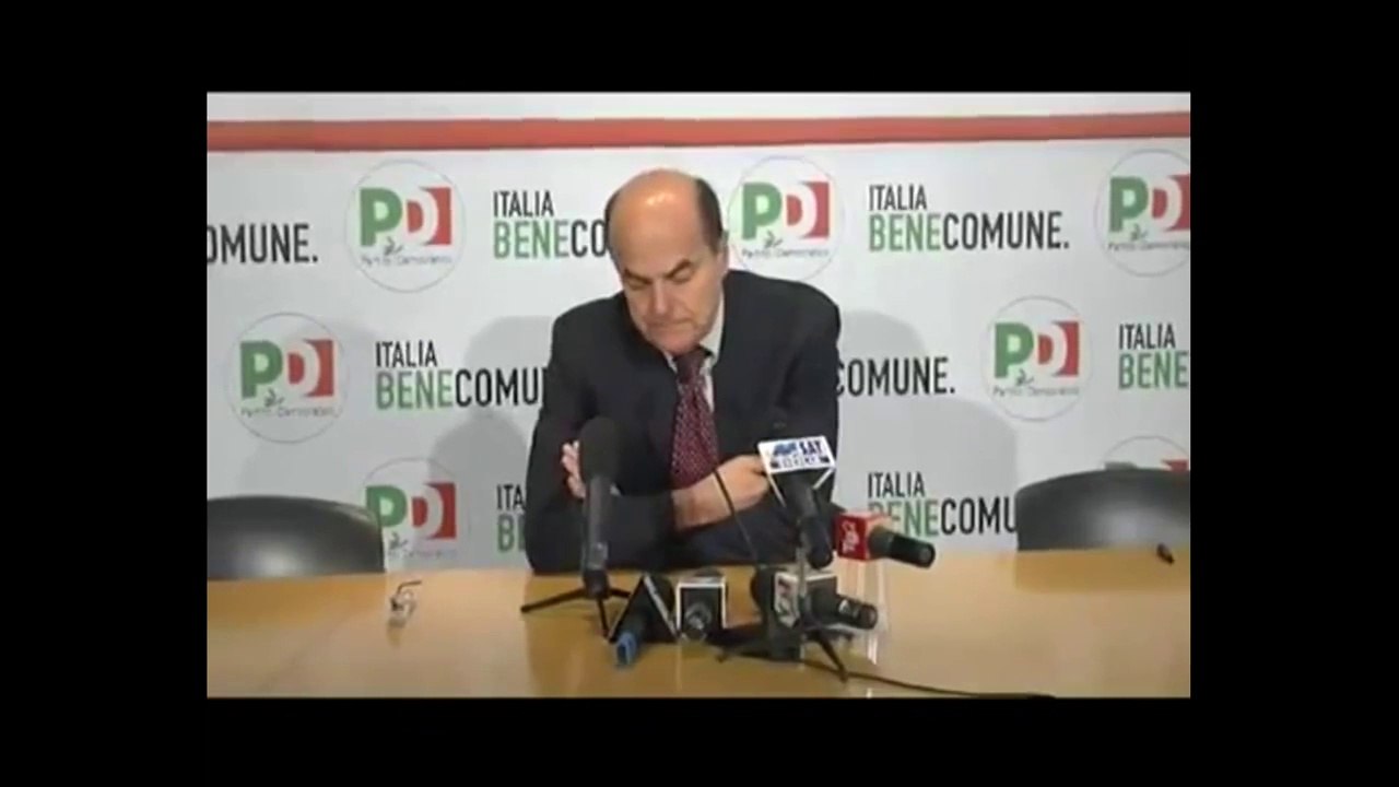 Bersani - Al vertice con Monti si è parlato di lavoro e non di frequenze tv (18.04.12)