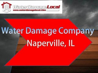 Water Damage Company Naperville, IL